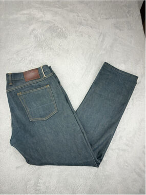 Gustin Men's Size 39 W X 31 L California Slim Red Selvedge Denim Jeans